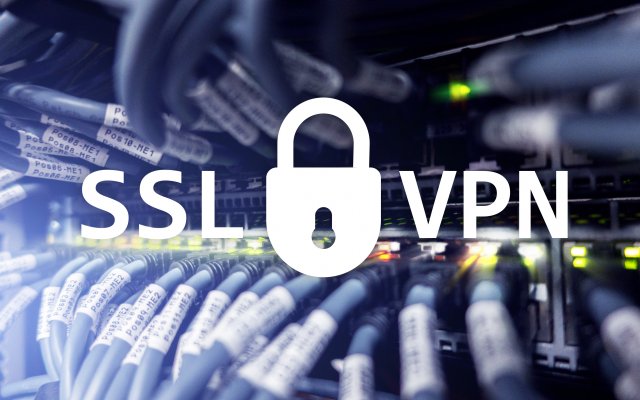ssl vpn server cables wires connection lock vpn services